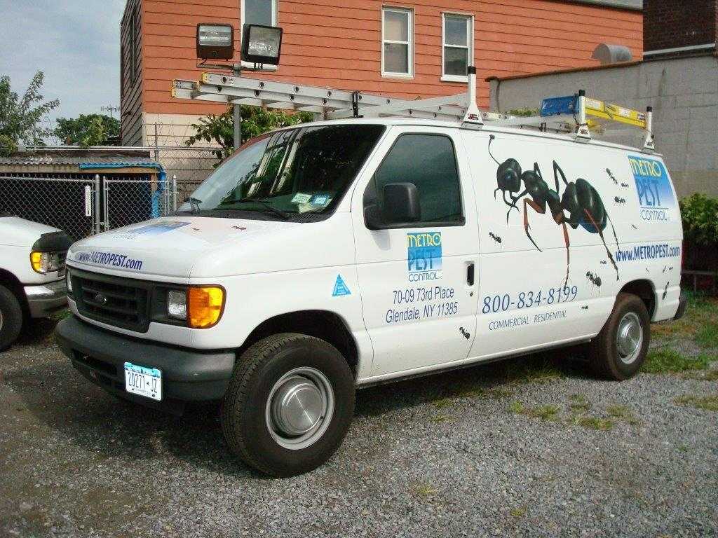 Pest Control Service Van